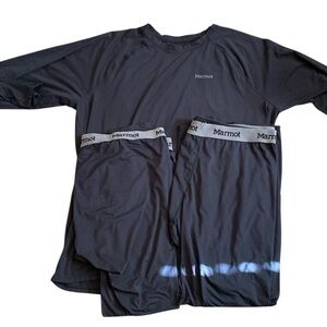 Marmot 3 Piece Baselayer Set XXL Black